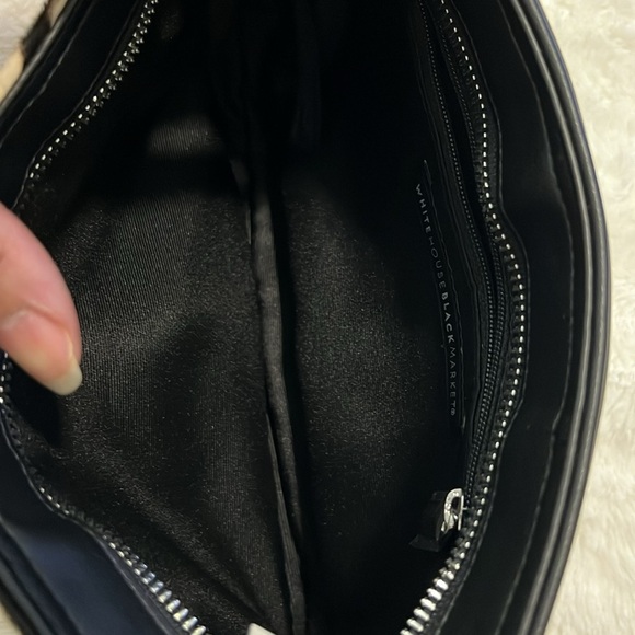 White House Black Market Zebra Print Women's Clutch - Picture 5 of 5